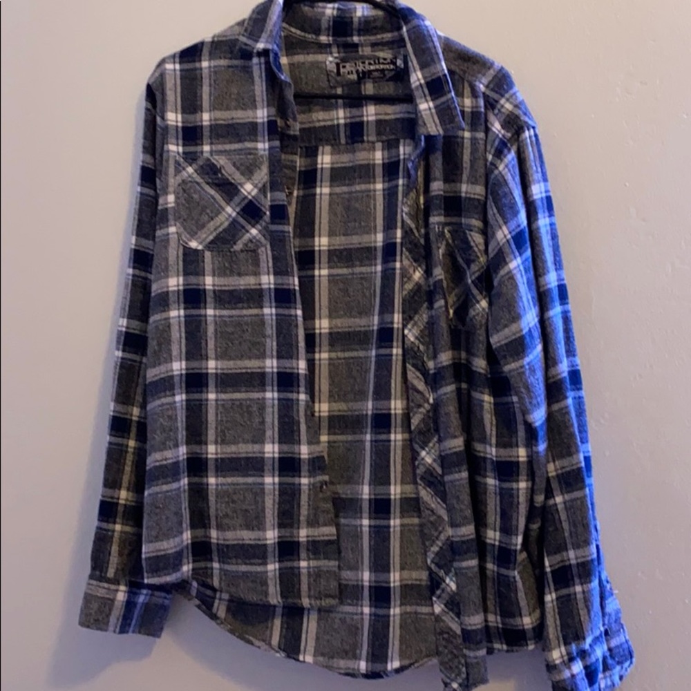 thrifted comfy flannel